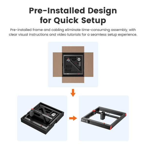 AlgoLaser Delta 40W Diode Laser Engraver