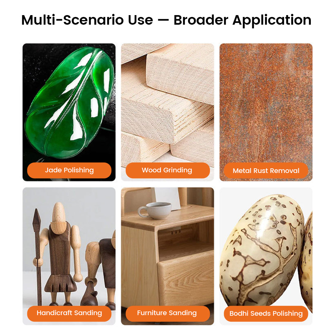 60~2000 Assorted Grit Sandpaper Sheets (Every 4 PCS)