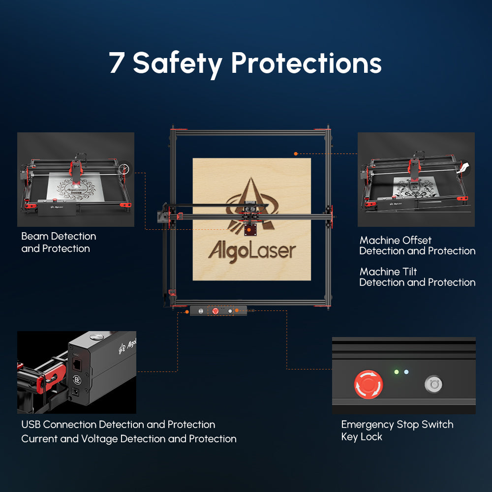 AlgoLaser DIY KIT 5W Diode Laser Engraver