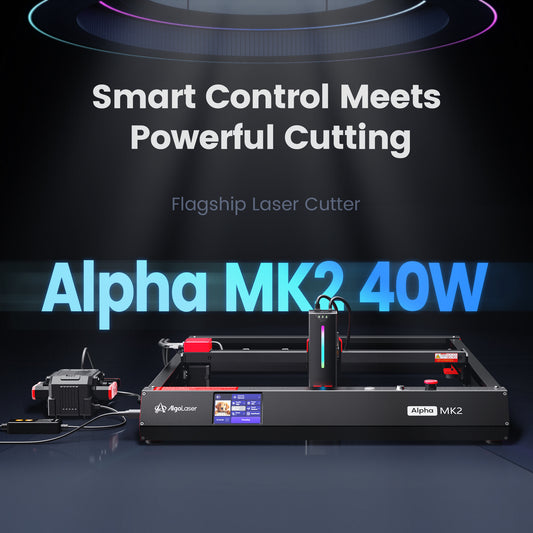 AlgoLaser Alpha MK2 40W Diode Laser Cutter and Engraver