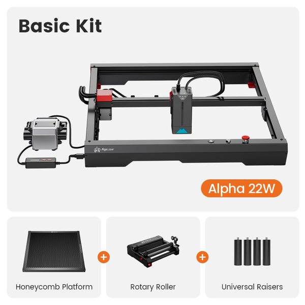 AlgoLaser Alpha 22W&10W Diode Laser Engraver