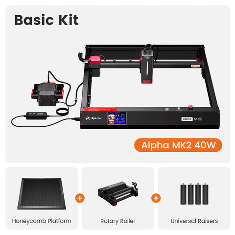 Cortadora y grabadora láser de diodo AlgoLaser Alpha MK2 de 40 W