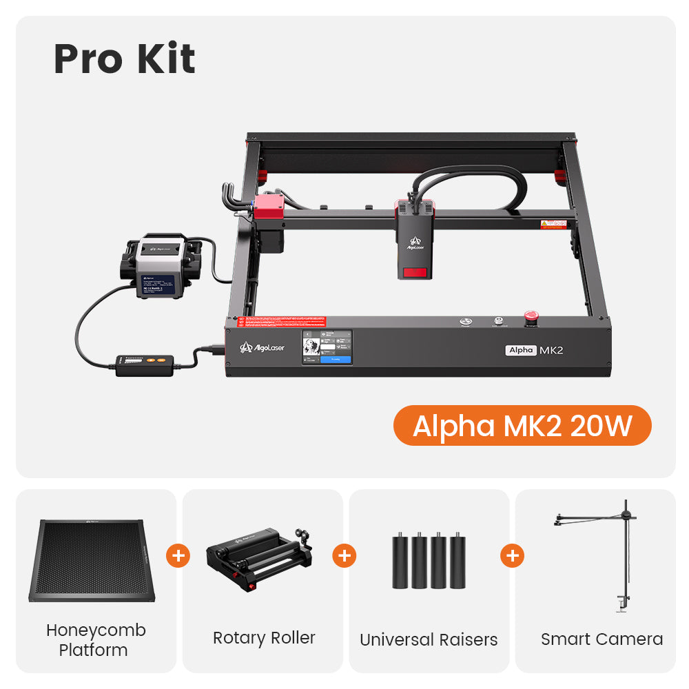 AlgoLaser Alpha MK2 20W Diode Laser Engraver