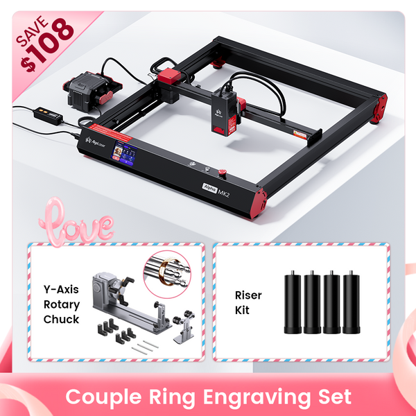 Grabador láser de diodo AlgoLaser Alpha MK2 de 20 W