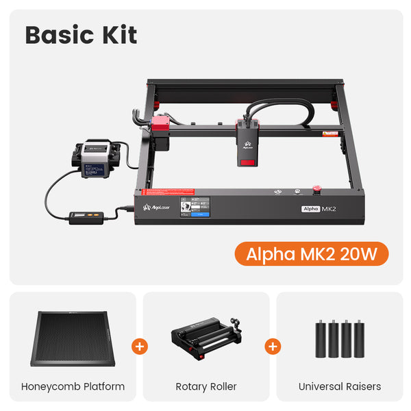 AlgoLaser Alpha MK2 20W Diode Laser Engraver