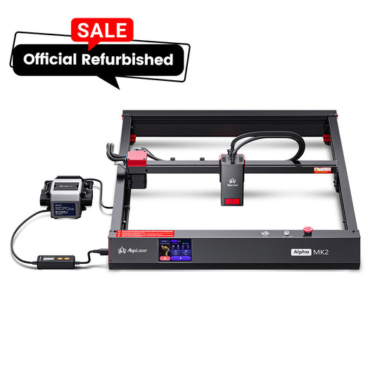 Grabador láser de diodo AlgoLaser Alpha MK2 de 20 W, reacondicionado certificado