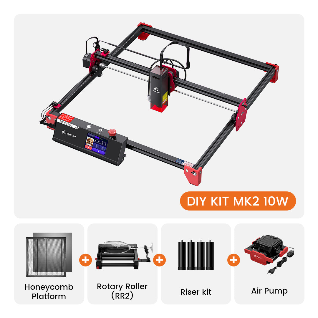 Kit de bricolaje AlgoLaser MK2 Grabador láser de diodo