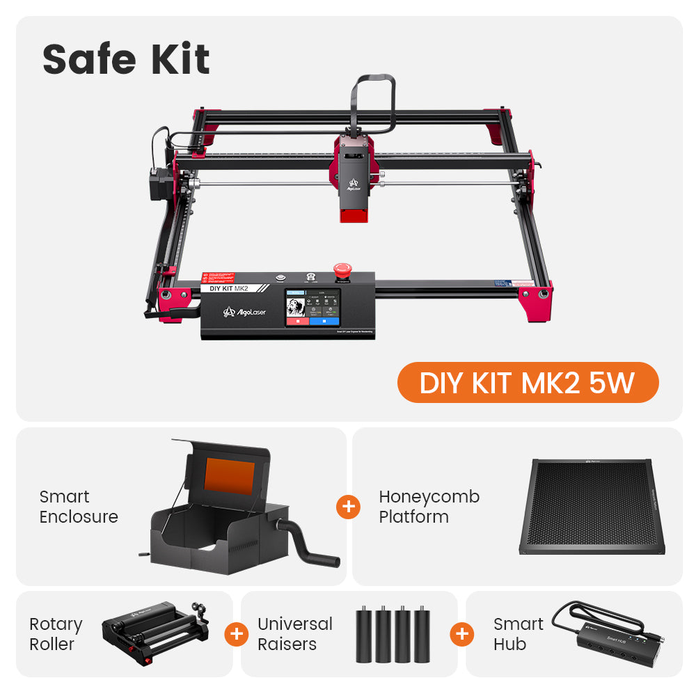 DIY KIT MK2 10W Diode Laser Engraver