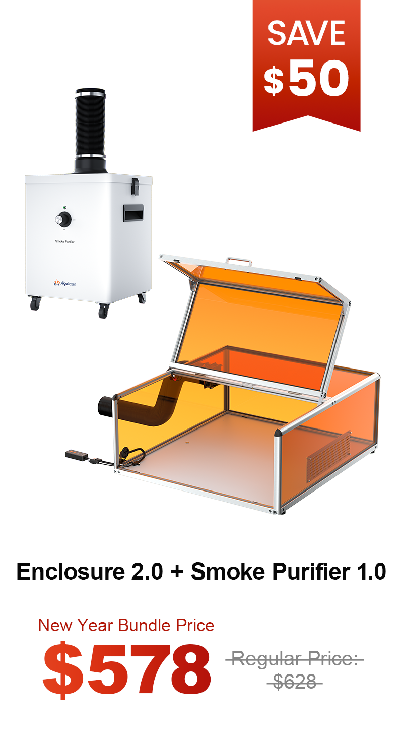 Smart Enclosure 2.0 With Camera for Laser Engraving