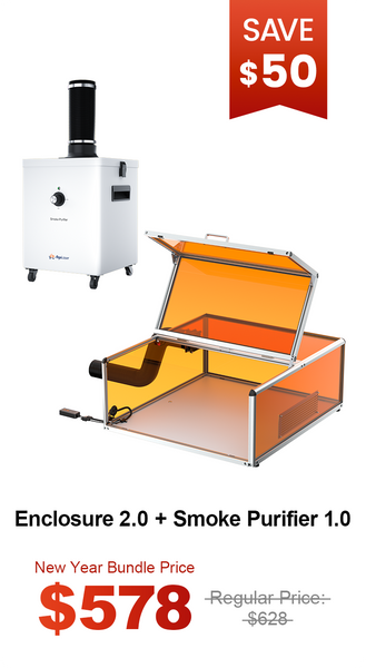 Smart Enclosure 2.0 With Camera for Laser Engraving