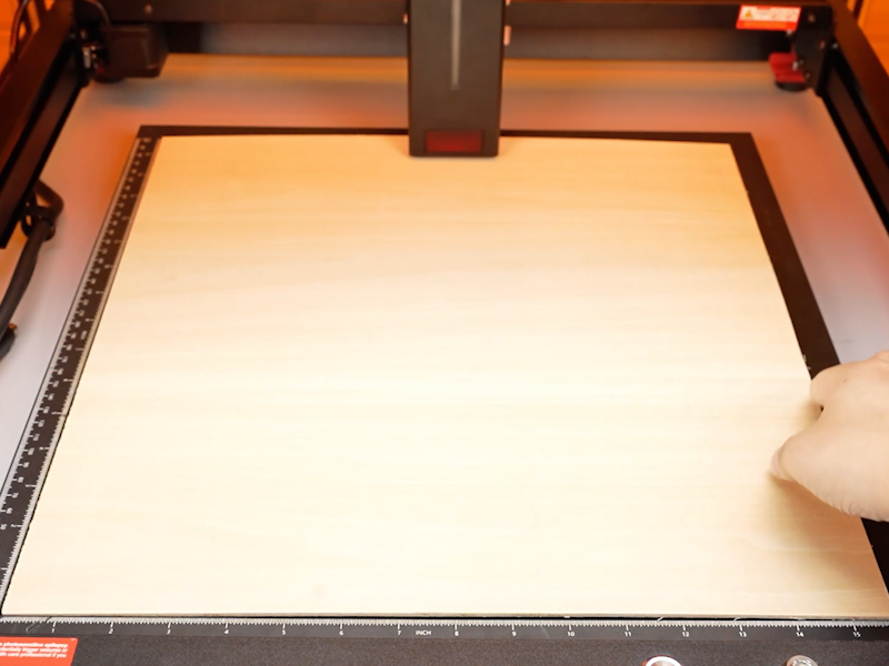 Cómo cortar con láser sujetalibros de madera 003