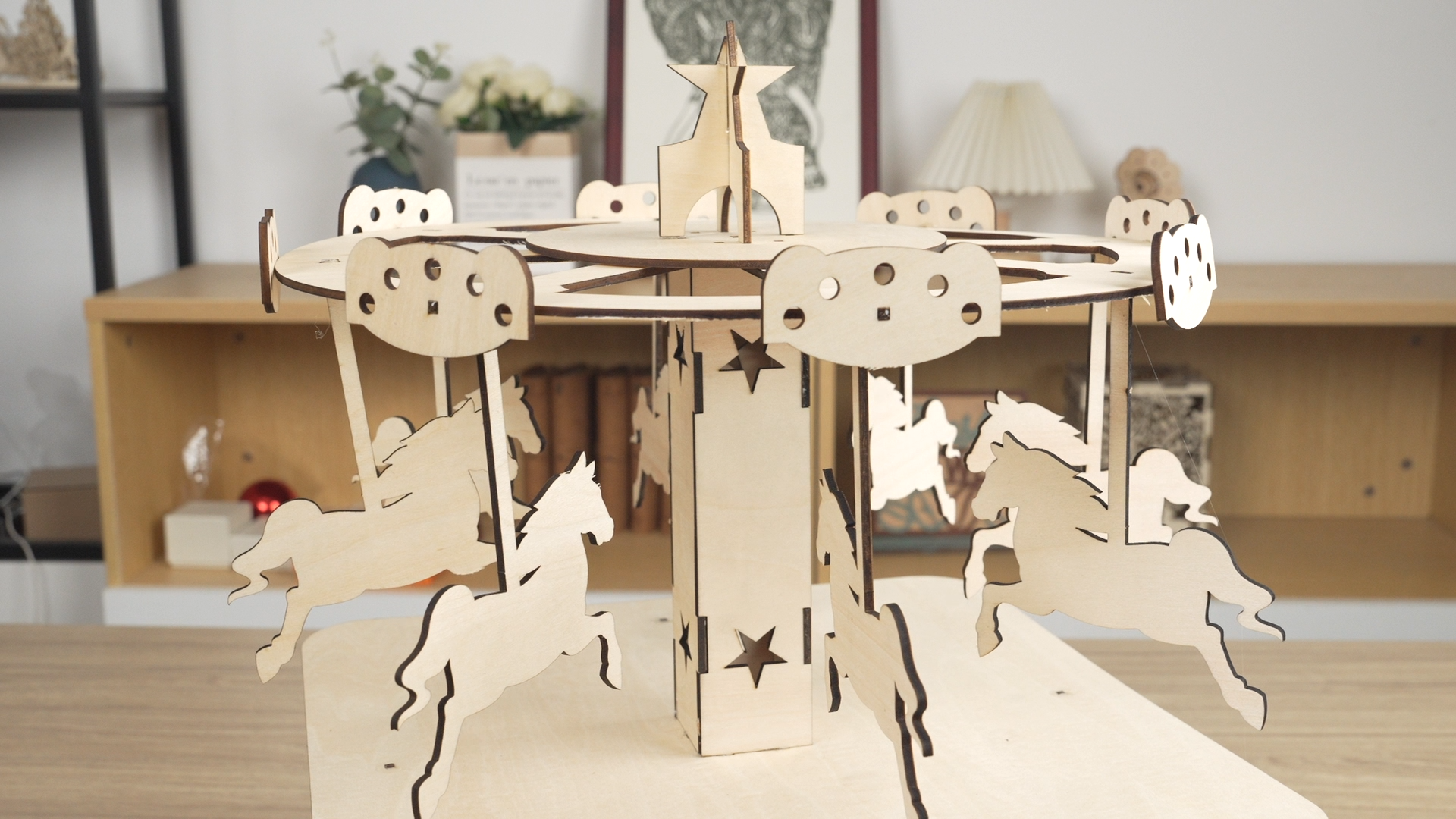 How to Laser Cut a Carousel Toy  07