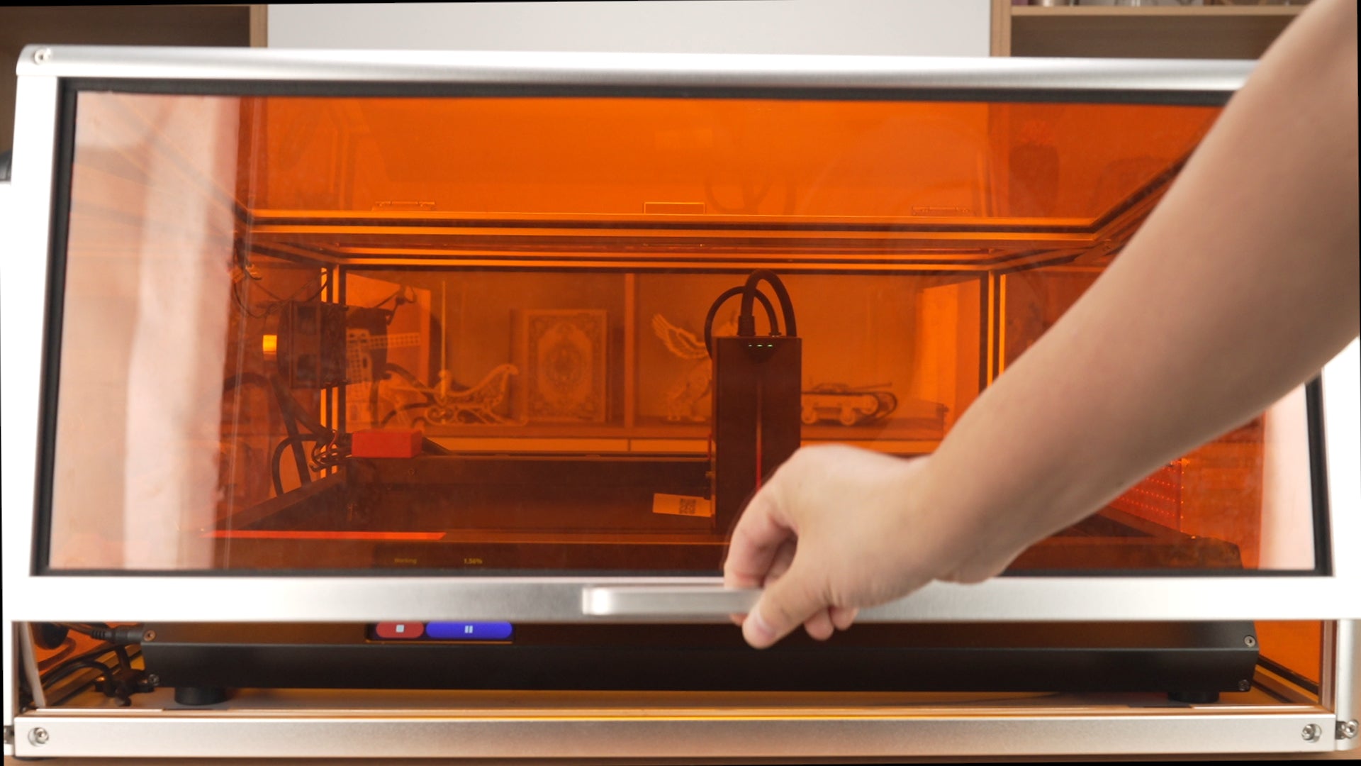 How to Laser Cut a Puzzle Christmas Tree 005