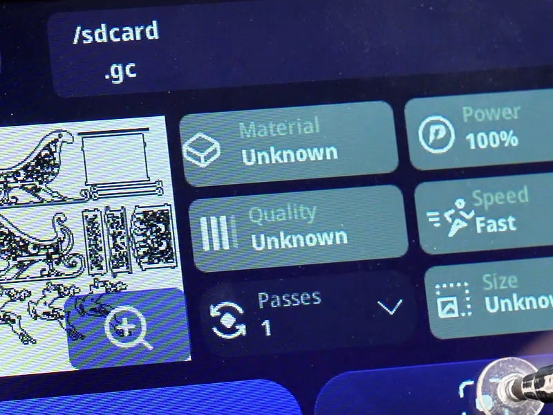 How to Laser Cut a Wooden Christmas Reindeer Sleigh 002