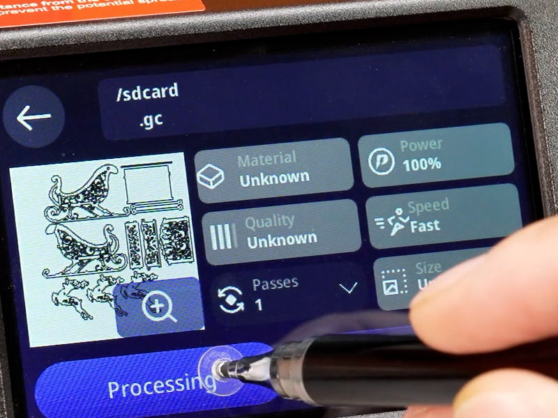 How to Laser Cut a Wooden Christmas Reindeer Sleigh 006