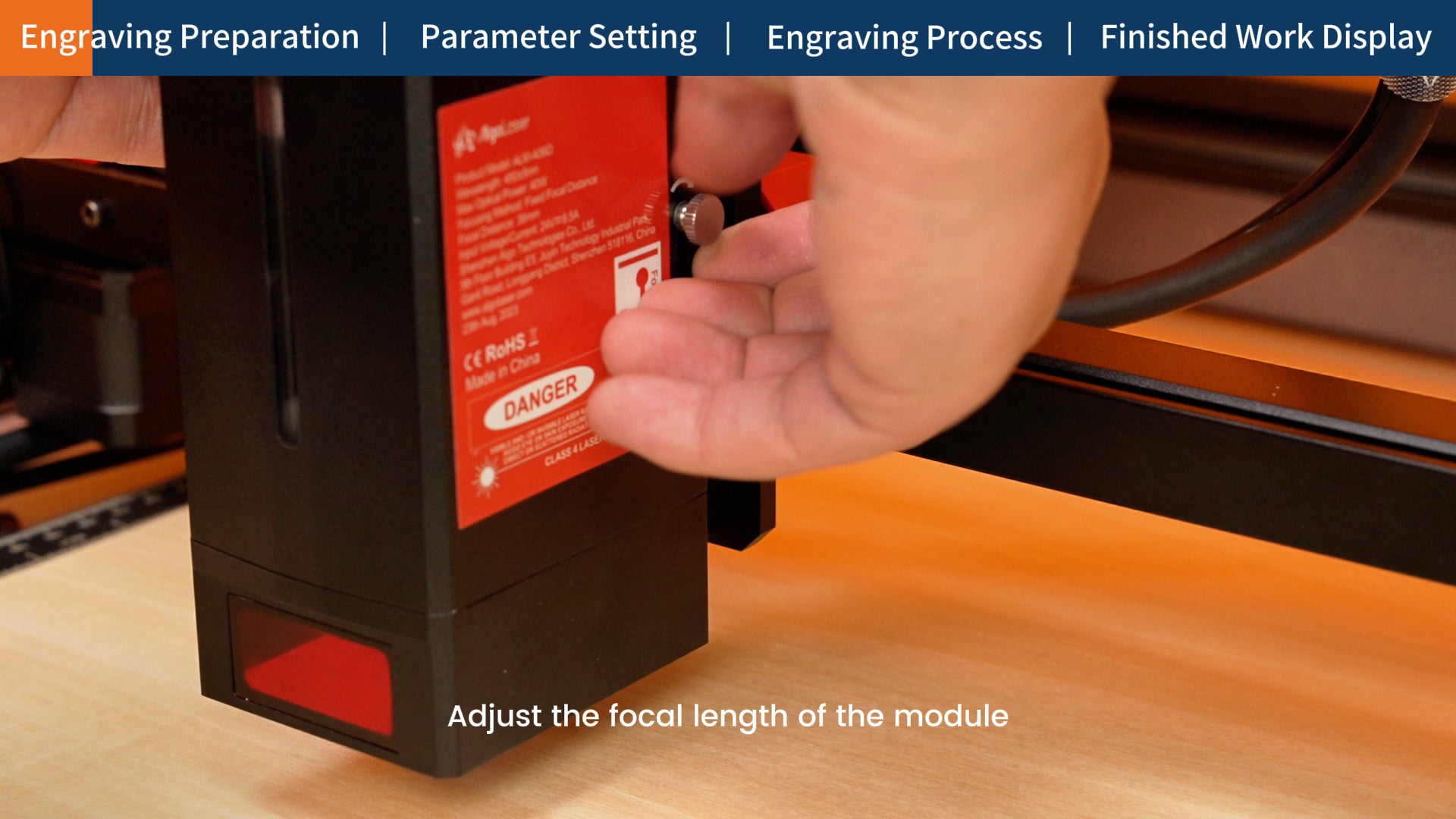 How to Laser Cut a Wooden Christmas Tree  02