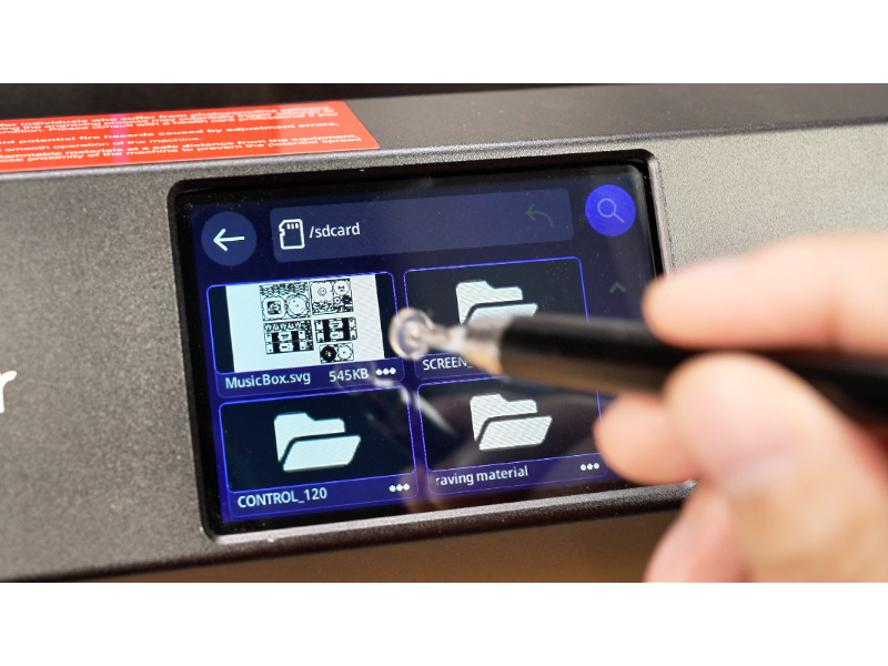 AlgoOS Laser Engraving Control System