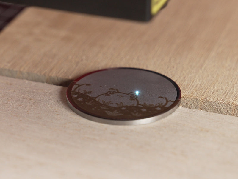How to Laser Engrave Metal Badges 05