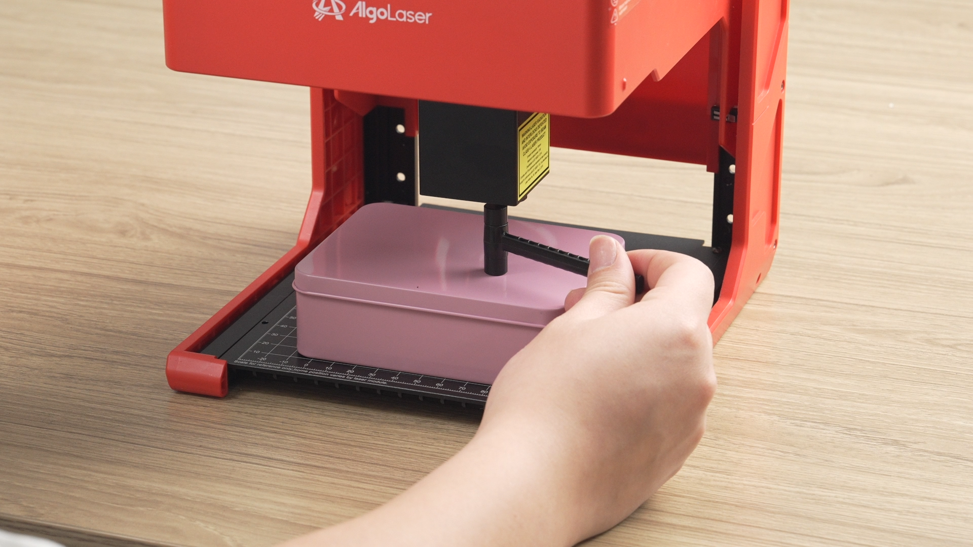 How to Laser Engrave a Metal Candy Gift Box 02