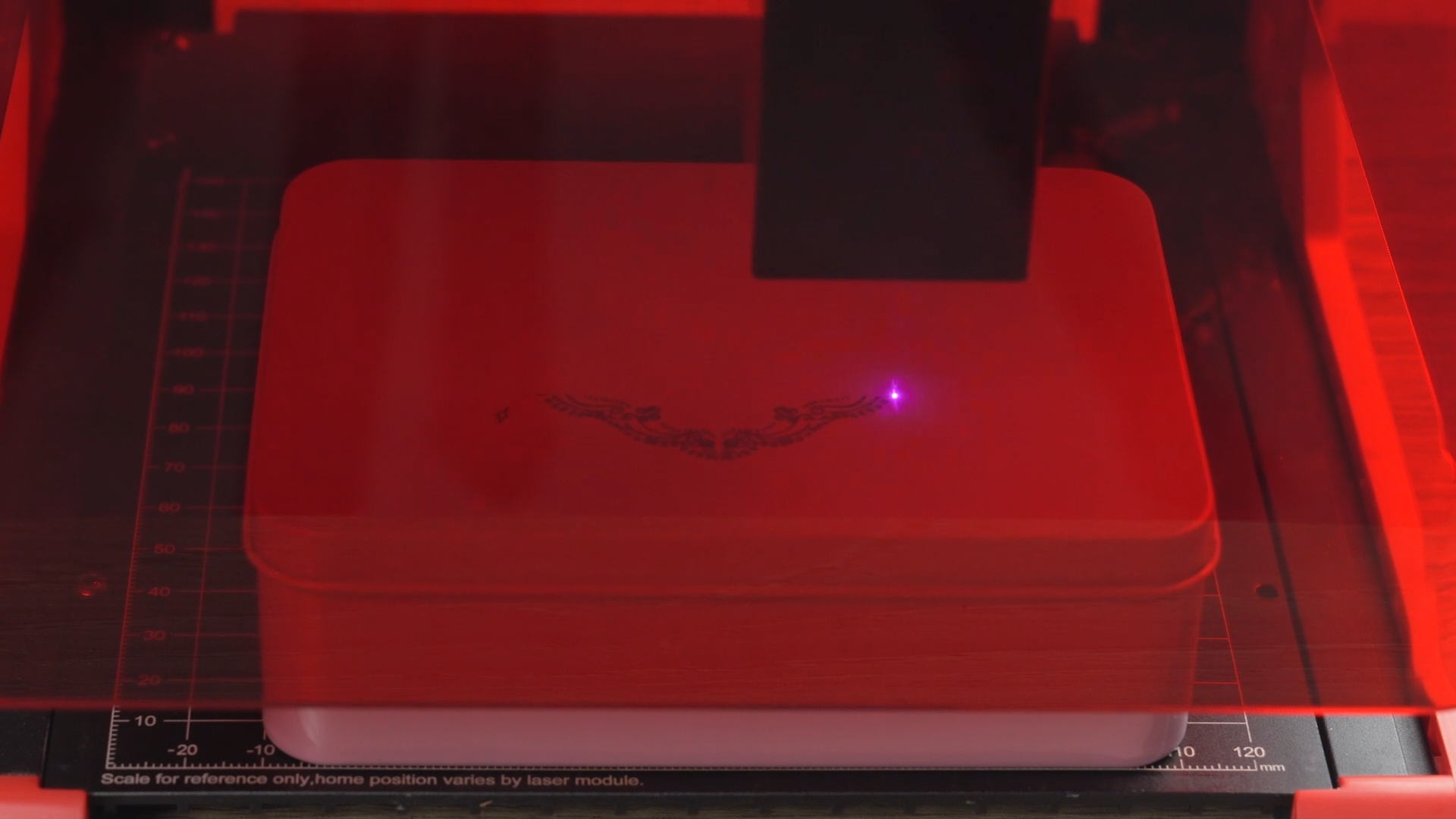 How to Laser Engrave a Metal Candy Gift Box 05