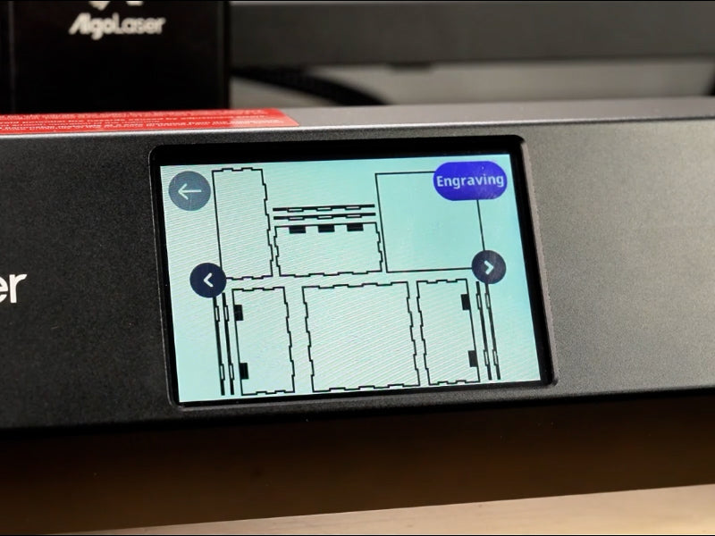 How to Laser Engrave a Wooden Pet Toy Box 003