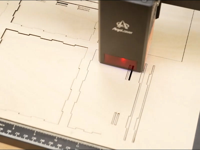 How to Laser Engrave a Wooden Pet Toy Box 006