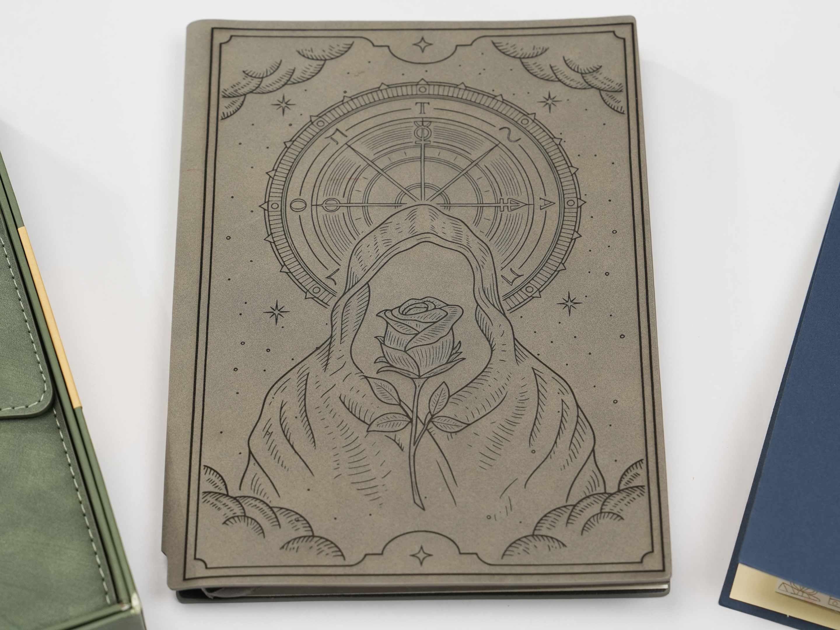 Laser Engrave Leather Notebook