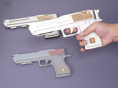 Laser Cut Plywood Guns