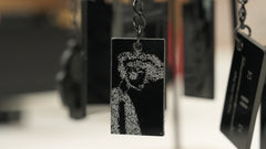 Laser Engrave Acrylic Key