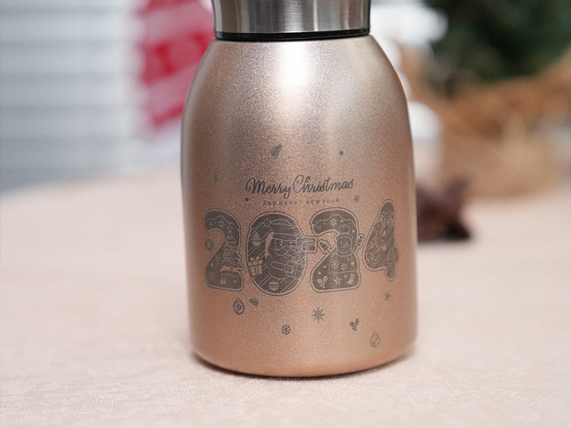 Laser Engrave Christmas Tumbler