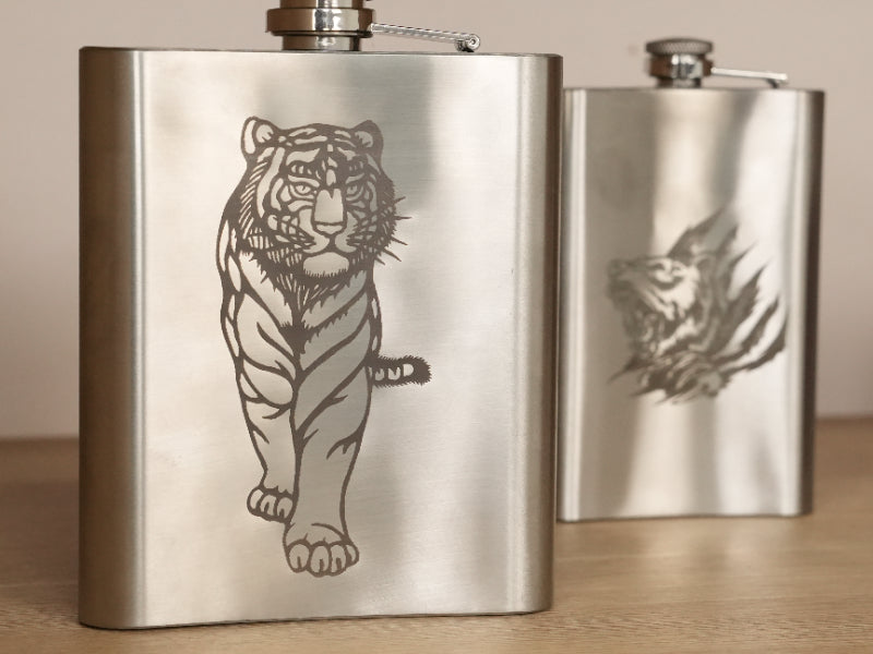 Laser Engrave Stainless Steel Hip Flask