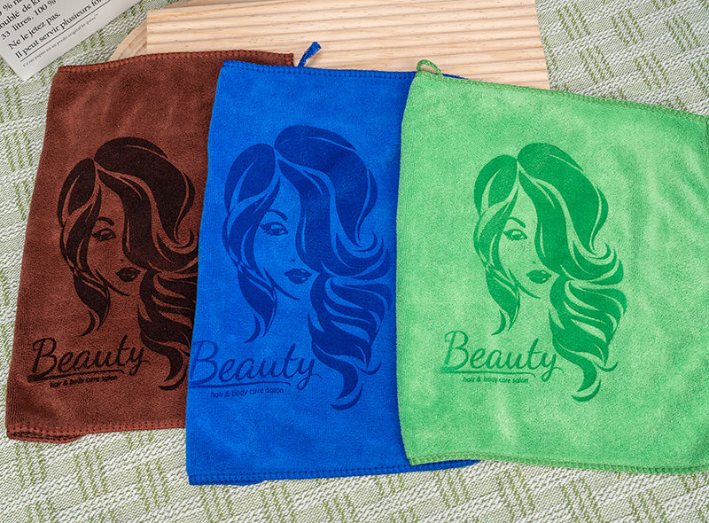 Laser Engraved Fabric Towels