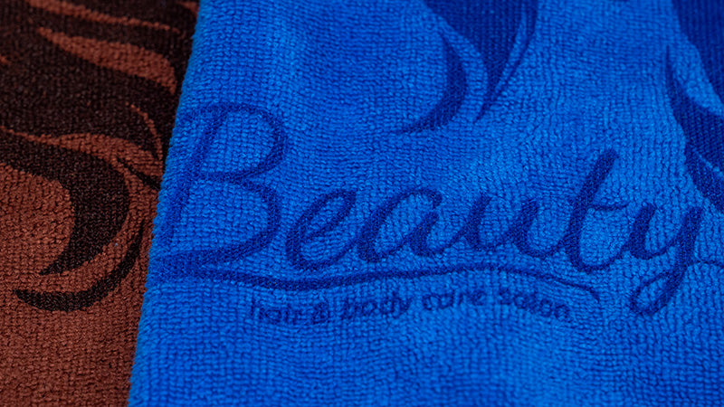 Laser Engraved Fabric Towels