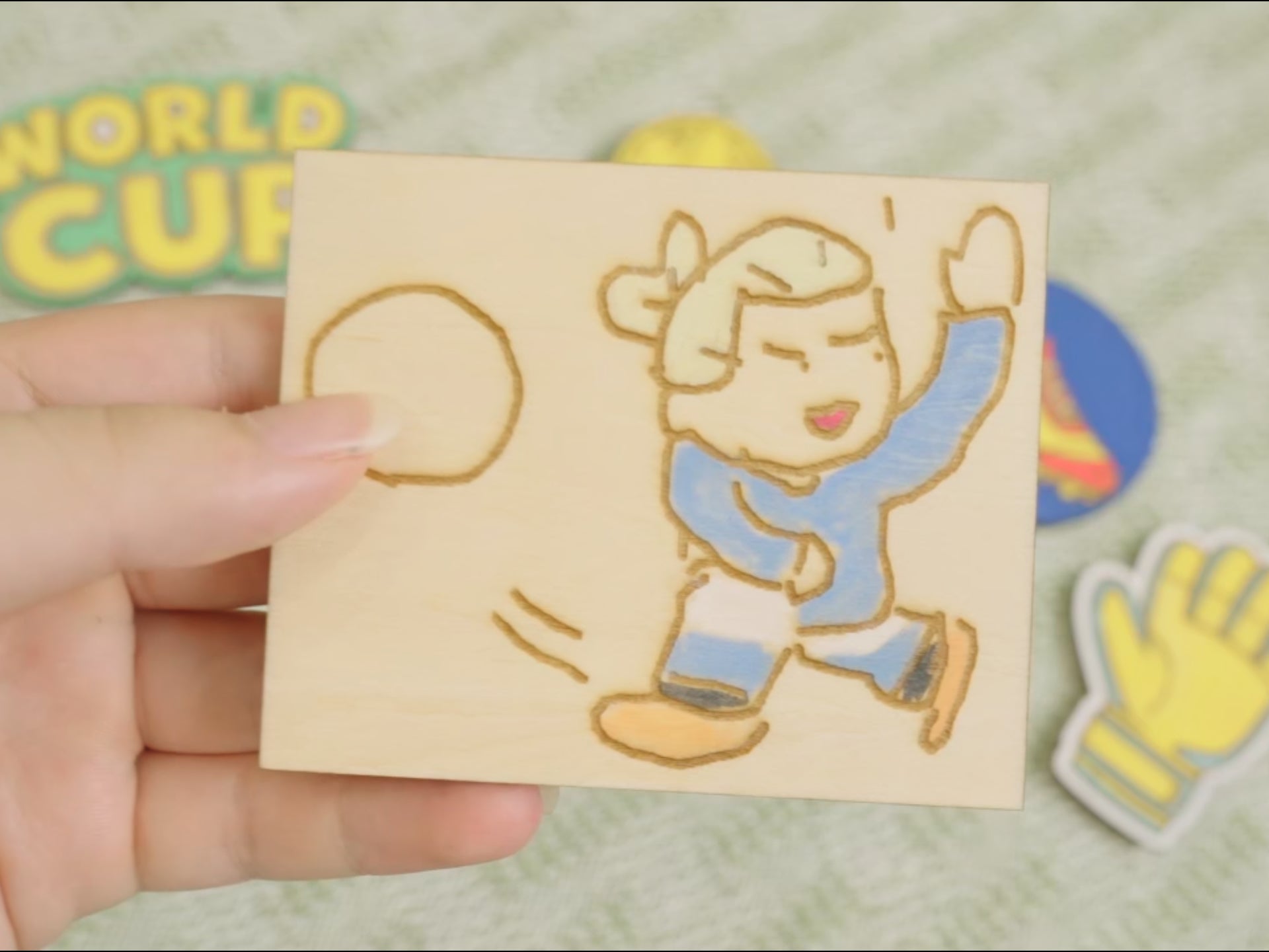 Laser Engraved Fridge Magnets
