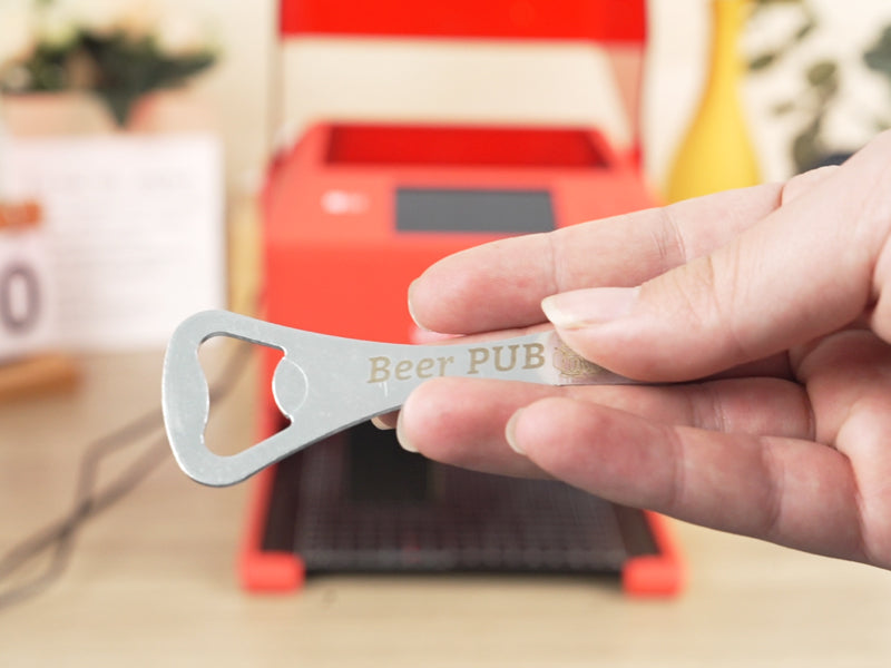 Laser Engraved Metal Bottle Opener