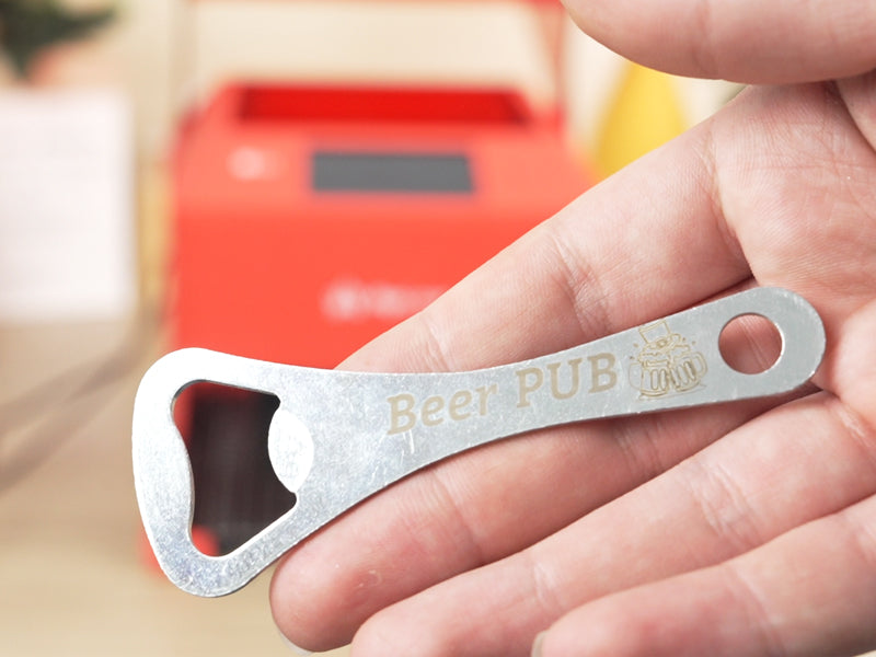 Laser Engraved Metal Bottle Opener