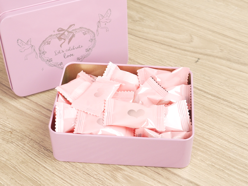 Laser Engraved Metal Candy Gift Box