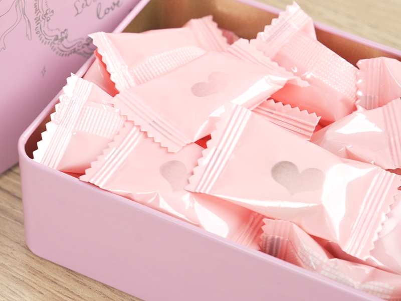 Laser Engraved Metal Candy Gift Box