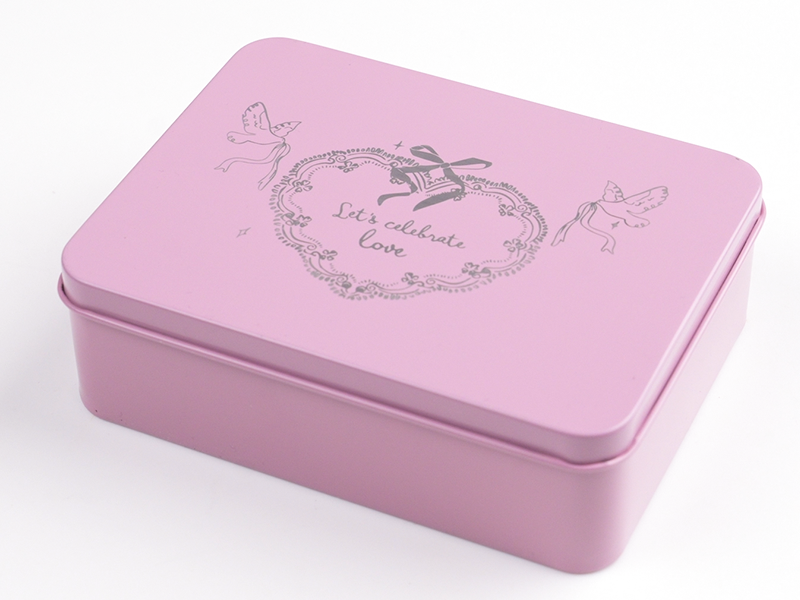 Laser Engraved Metal Candy Gift Box