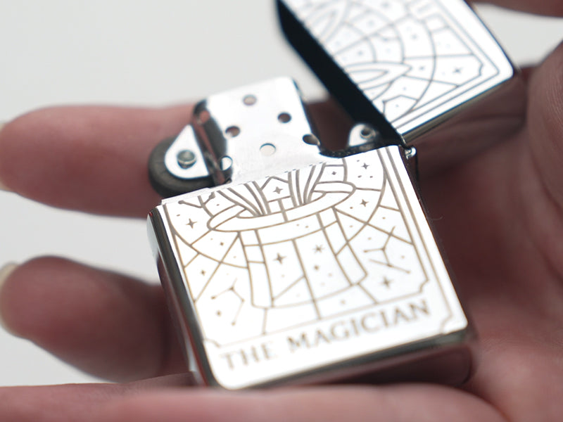 Laser Engraved Metal Lighter