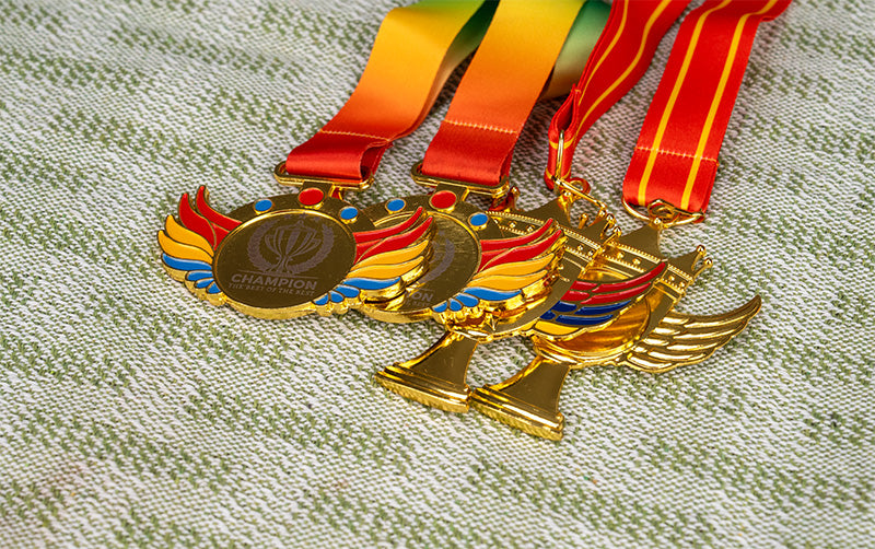 Laser Engraved Metal Medals