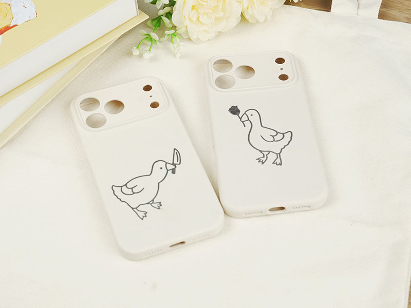 Fundas de silicona para teléfono grabadas con láser