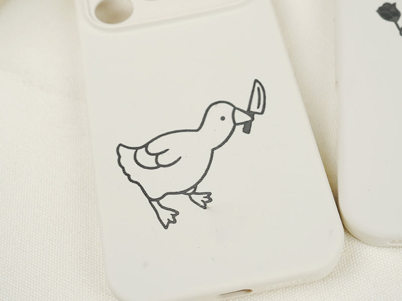 Fundas de silicona para teléfono grabadas con láser