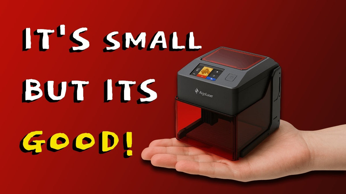 The Laser Engraver That Fits In ThePalm Of Your Hand! AlgoLaser Pixi