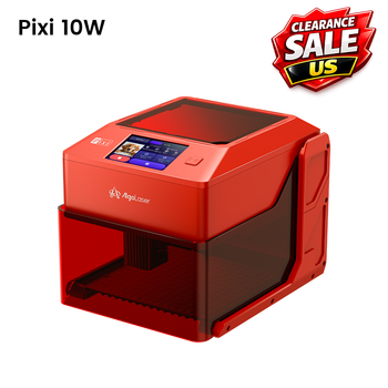 【Liquidación en EE. UU.】Grabadora láser inteligente AlgoLaser Pixi Red de 10 W