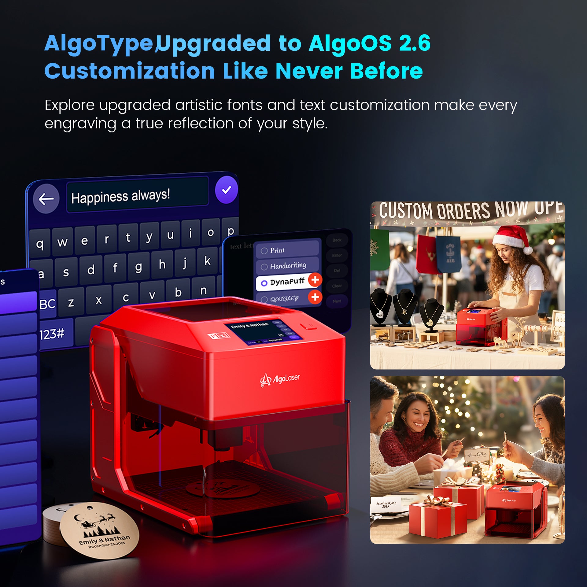 🎄Christmas Exclusive | AlgoLaser Pixi 1064nm Smart Laser Engraver