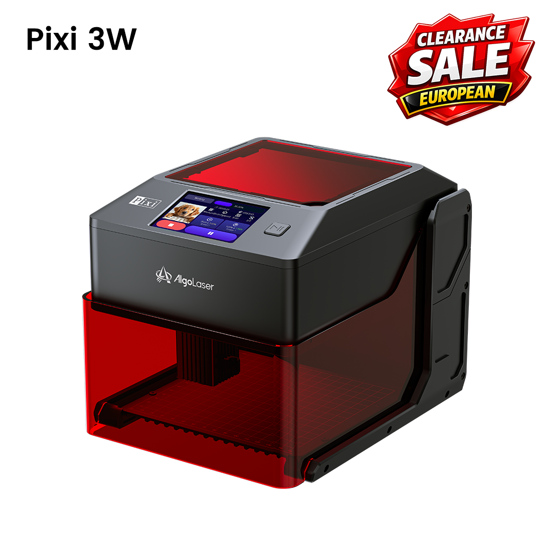 【Liquidación europea】Grabadora láser inteligente AlgoLaser Pixi de 3W/5W