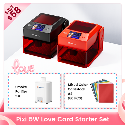 AlgoLaser Pixi Smart Laser Engraver with Enclosure