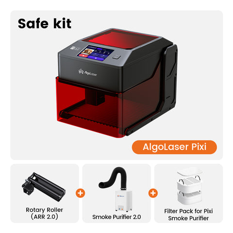 AlgoLaser Pixi Smart Laser Engraver with Enclosure