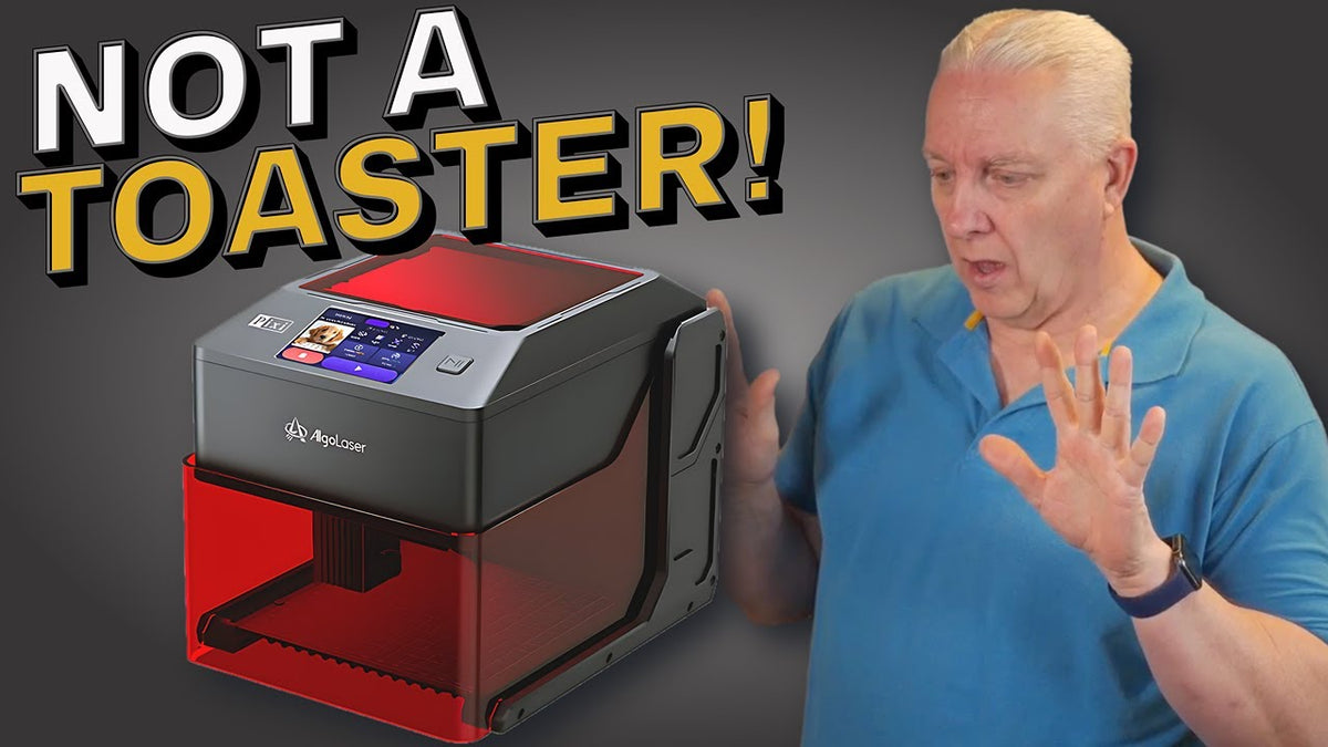 Laser Engraving BEAST in a ToasterBody?!AlgoLaser Pixi Review